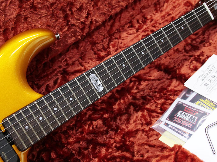 MUSIC MAN BFR LUKE T TRG Rosewood Neck True Gold  5