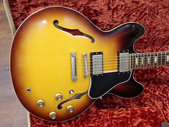 Gibson Memphis 50th Anniversary 1963 ES-335TD Block VOS Historic Burst 2