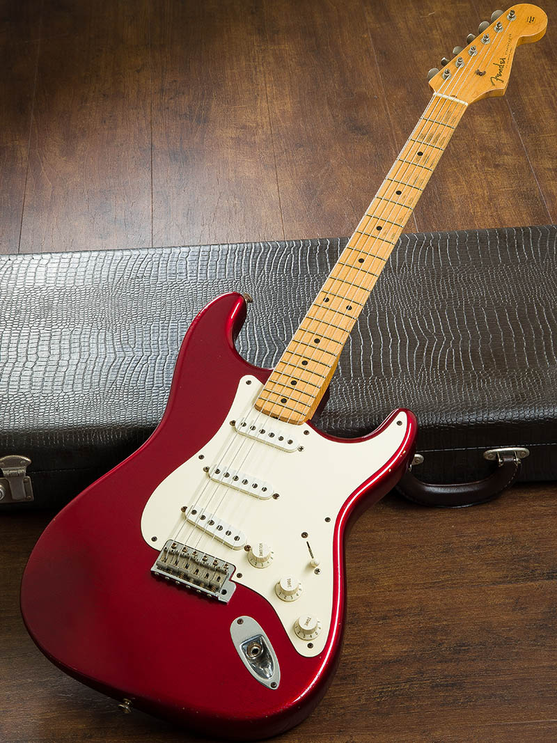Fender Custom Shop Master Built 1956 Stratocaster Relic Candy Apple Red by Todd Krause 1