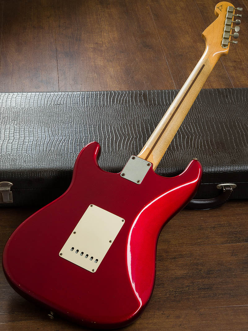 Fender Custom Shop Master Built 1956 Stratocaster Relic Candy Apple Red by Todd Krause 2