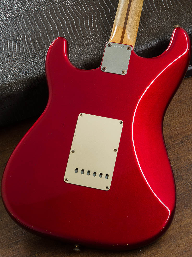 Fender Custom Shop Master Built 1956 Stratocaster Relic Candy Apple Red by Todd Krause 4