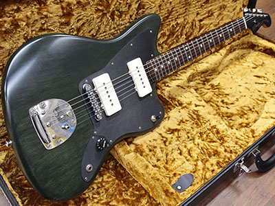 Fender USA Thurston Moore Jazzmaster Forest Green Transparent