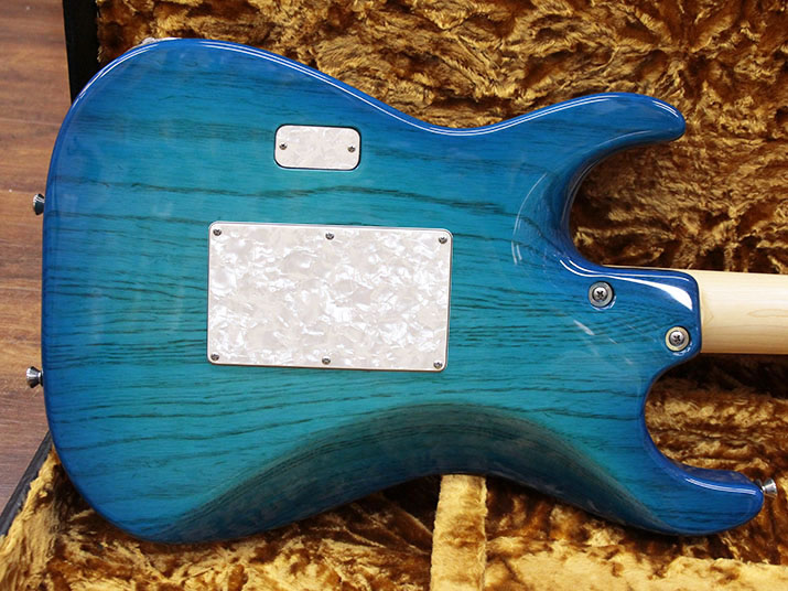 Tom Anderson Classic Bora to Transparent Blue Burst 5