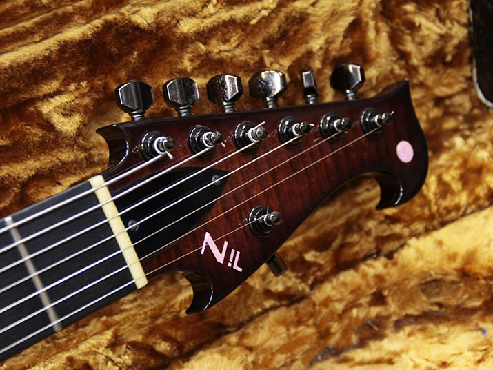 NiL Guitars Ripple Glamorous Top Trans Brown 6