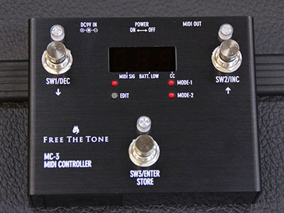 Free The Tone MIDI CONTROLLER MC-3