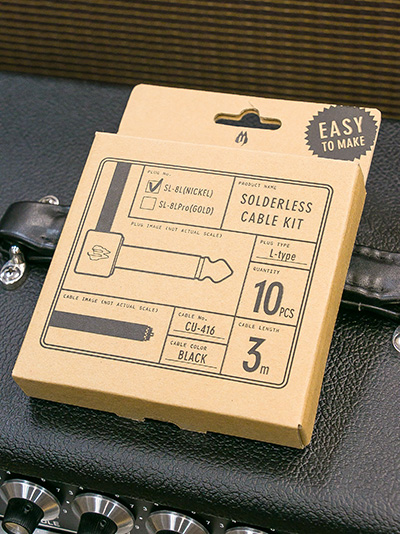 Free The Tone Solderless Cable Kit (L Plug/Nickel)