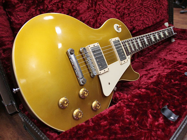 Gibson Custom Shop Historic Collection 1957 Les Paul Standard Gold Top VOS Japan Limited 2013 1