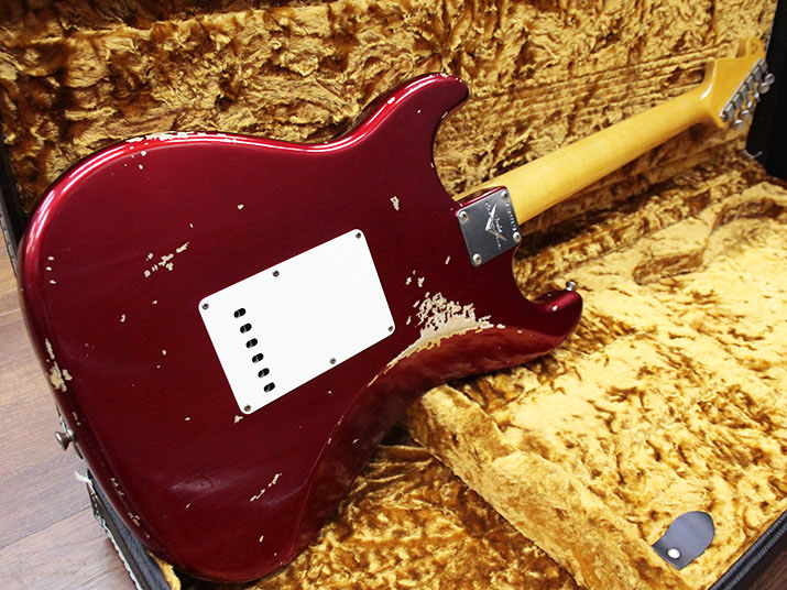Fender Custom Shop Master Built 1961 Stratocaster Relic Candy Apple Red by Dale Wilson 4