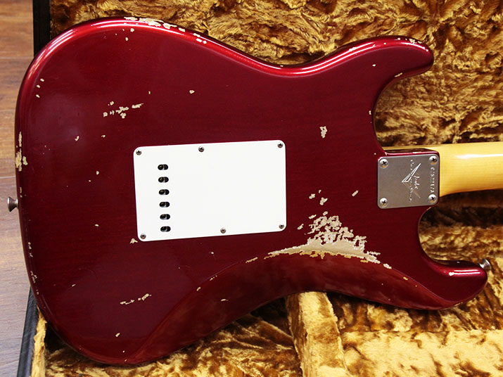 Fender Custom Shop Master Built 1961 Stratocaster Relic Candy Apple Red by Dale Wilson 5