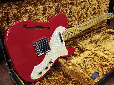 Vanzandt TLV-10th Anniversary Thinline Fiesta Red
