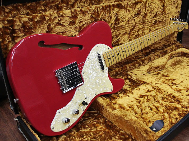 Vanzandt TLV-10th Anniversary Thinline Fiesta Red 1