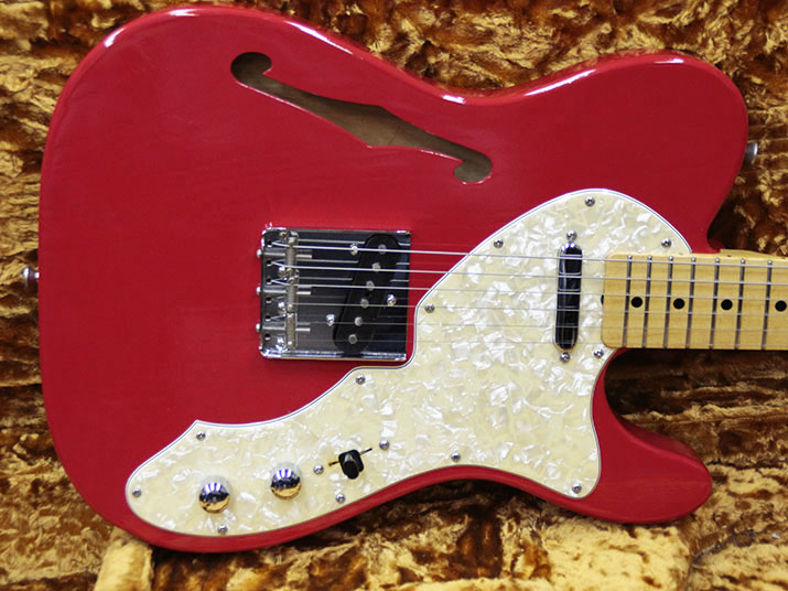 Vanzandt TLV-10th Anniversary Thinline Fiesta Red 2