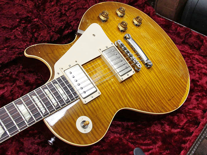 Gibson Custom Shop Historic Collection 1959 Les Paul Standard Reissue Heavily Aged Primary Burst 2