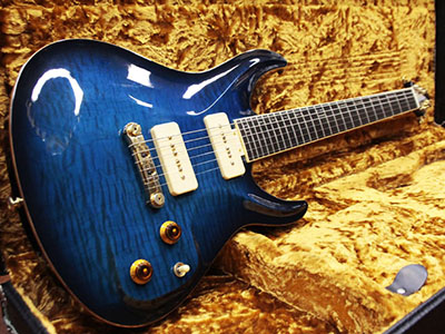 Giffin Guitars Macro Blueburst