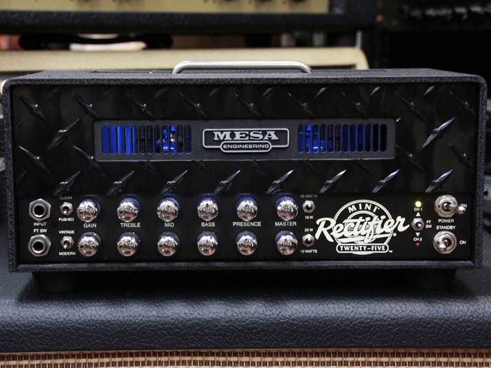 Mesa/Boogie MINI Rectifier 25 Head Black Plate 1