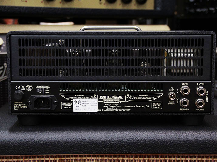 Mesa/Boogie MINI Rectifier 25 Head Black Plate 4