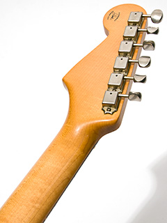 Fender Custom Shop MBS 1961 Stratcaster NOS Walnut Master Built  by Jason Smith ヘッド裏面 サムネイル