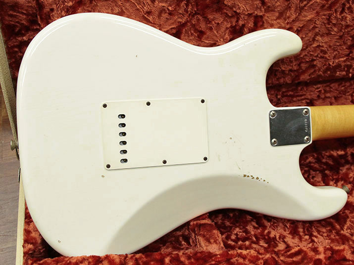 Fender Custom Shop 1960 Stratocaster Relic Olympic White Matching Head 4
