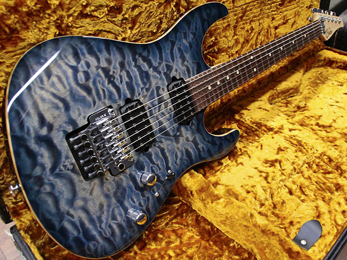 Suhr Modern Faded Trans Whale Blue Burst 1