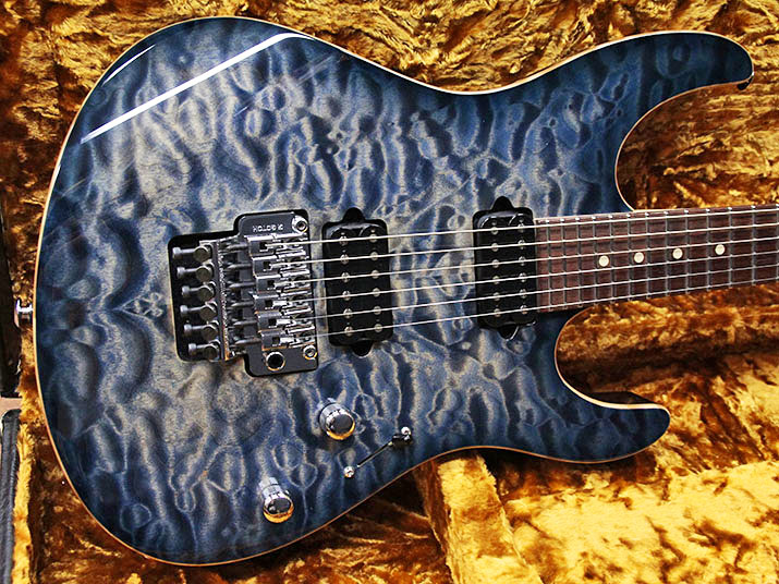 Suhr Modern Faded Trans Whale Blue Burst 2