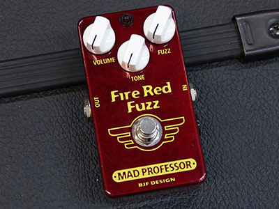 Mad Professor Fire Red Fuzz Hand Wired