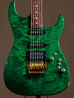 Tom Anderson Grand AM 1P Quilt Body&Birdseye Neck Translucent Green  写真9 サムネイル