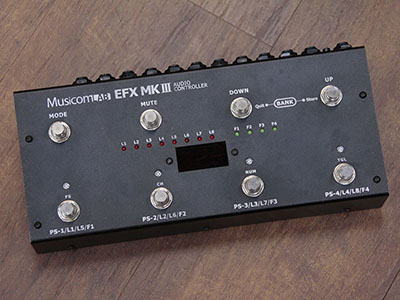 新品同様品]Musicom Lab EFX MK3+ スイッチャー-