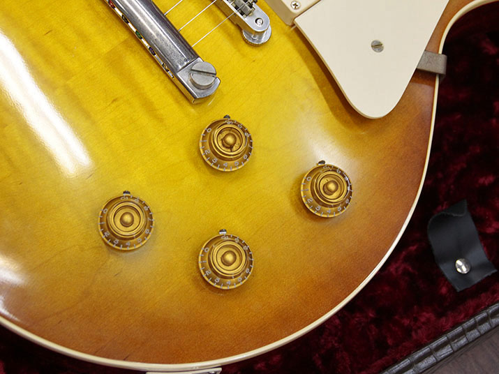 Gibson Custom Shop Historic Collection 1958 Les Paul Standard Reissue Figured  VOS Sunrise Teaburst 4