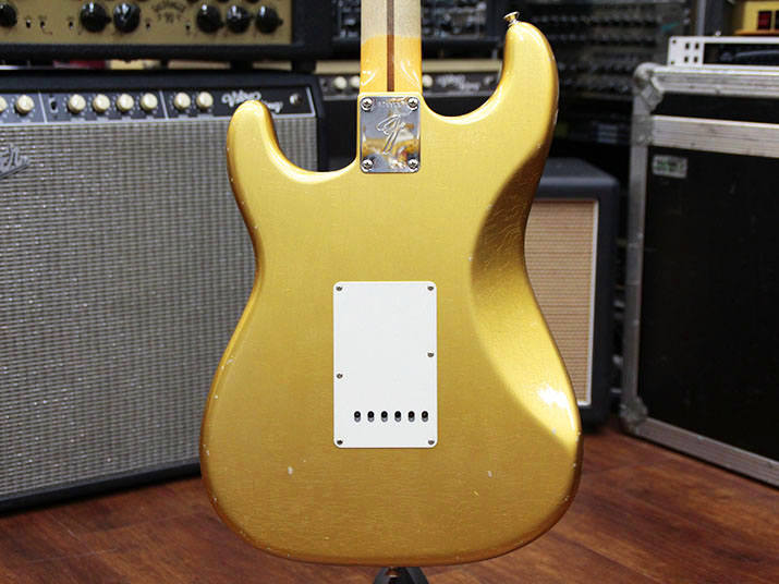 Fender Custom Shop Master Built 1966 Stratocaster Closet Classic Aztec Gold by Todd Krause 11