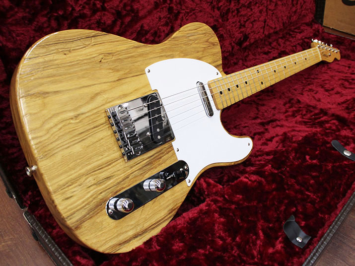 SONIX Custom Craft Guitar Telecaster Type Ash Natural 1