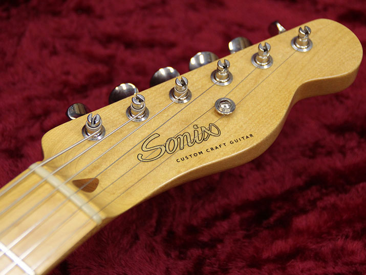 SONIX Custom Craft Guitar Telecaster Type Ash Natural 8