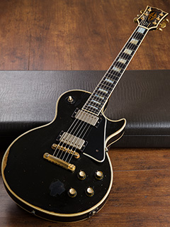 Gibson Les Paul Custom '76 Black  全体正面 サムネイル