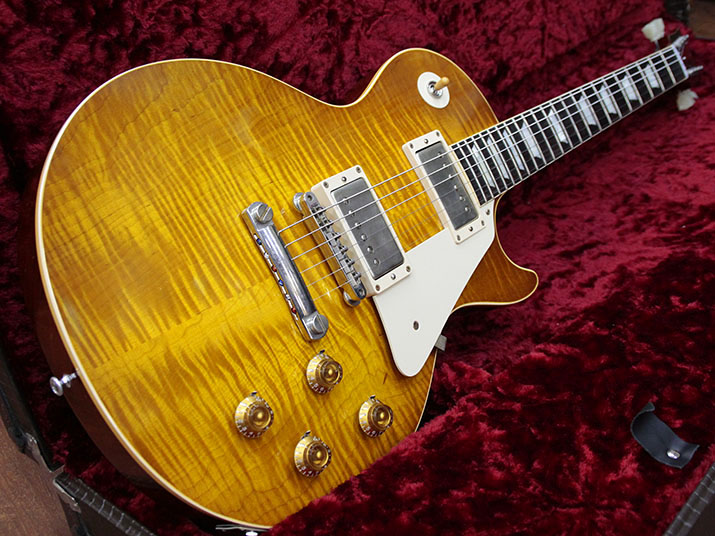 Gibson Custom Shop Historic Select 1959 Les Paul Reissue Heavy Aged Bella Donna Burst 1