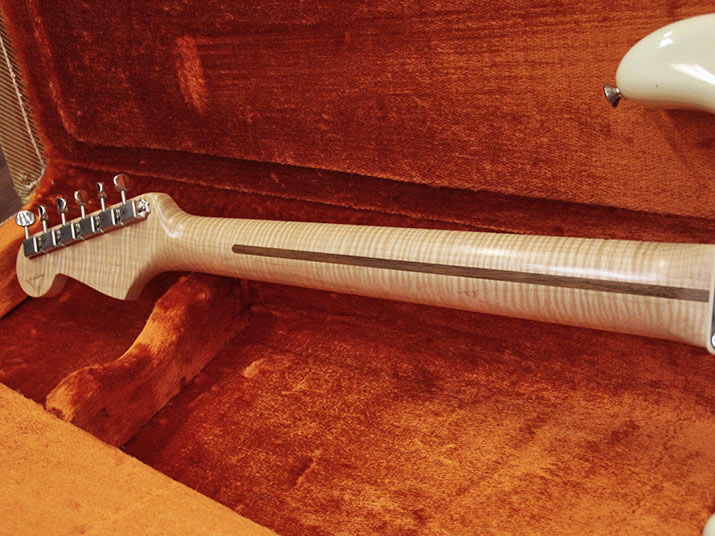 Fender Custom Shop Master built Custom Stratocaster Eric Clapton Spec Flame Maple Neck by Mark Kendrick 7