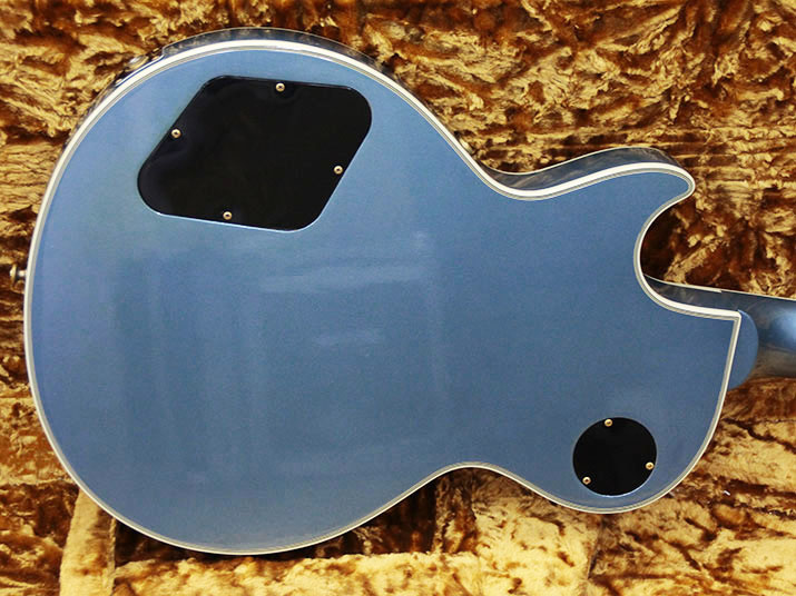 Gibson Custom Shop Les Paul Custom 3-Pickup Pelham Blue Ebony Fingerboard 5