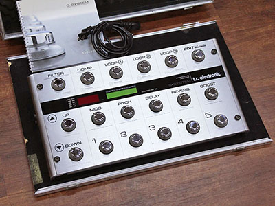 t.c. electronic G-System with Patch Cable & Case Set