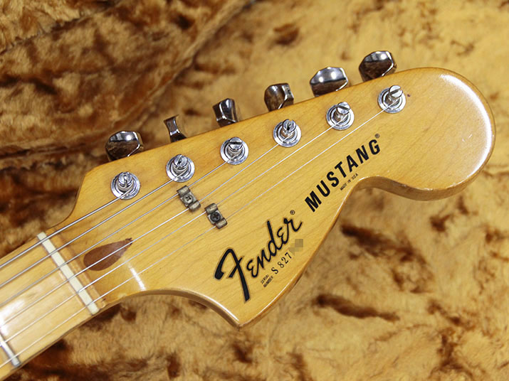 Fender USA Mustang '77-78 Black 5
