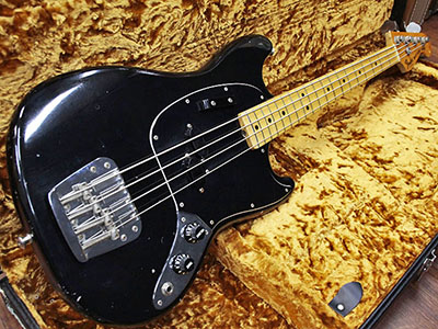 Fender USA Mustang Bass '77-78 Black