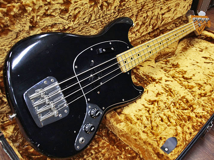 Fender USA Mustang Bass '77-78 Black 1