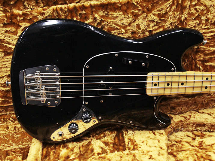 Fender USA Mustang Bass '77-78 Black 2