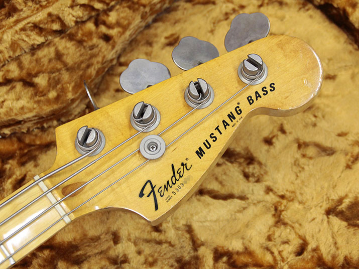 Fender USA Mustang Bass '77-78 Black 5