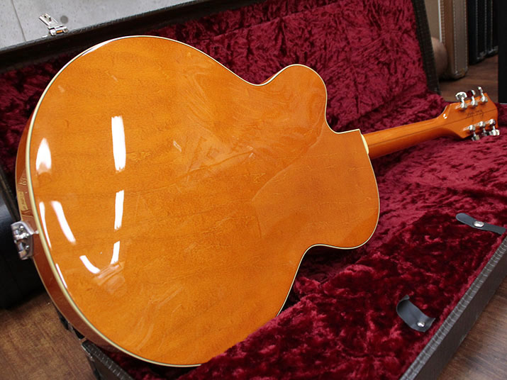 Gretsch G6120SSLVO Brian Setzer Nashville Vintage Orange Lacquer 4