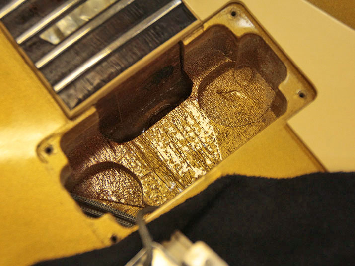 Gibson Les Paul Deluxe '73 Gold Top Original Humbucker 7