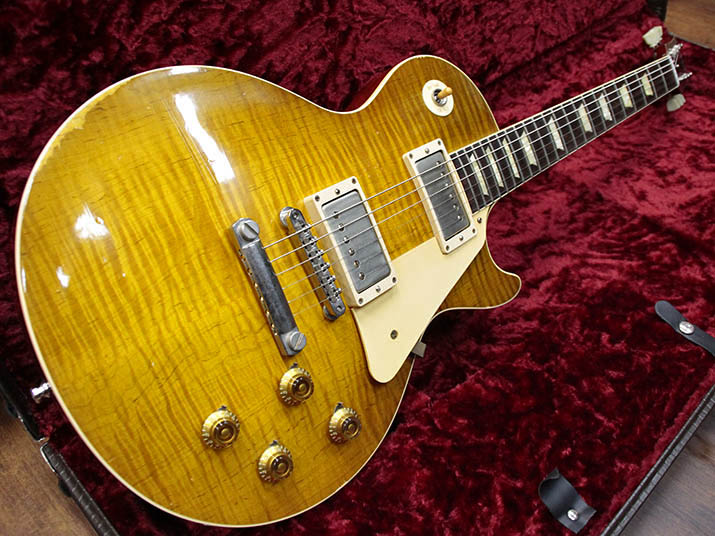 Gibson Custom Shop Historic Collection 1959 Les Paul Standard Reissue Heavily Aged Primary Burst 1