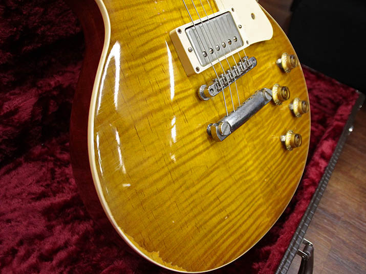 Gibson Custom Shop Historic Collection 1959 Les Paul Standard Reissue Heavily Aged Primary Burst 4
