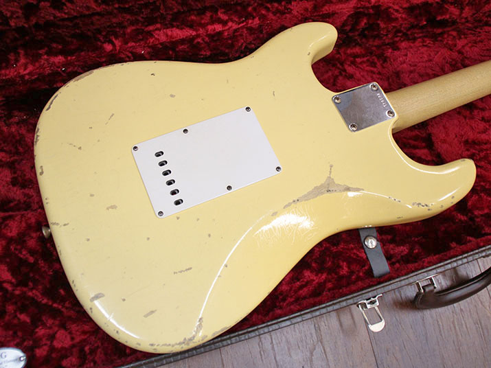 Fender Custom Shop Master Built 1966 Stratocaster Relic Vintage White by Todd Krause 5