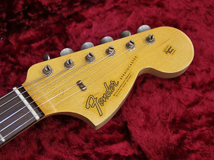 Fender Custom Shop Master Built 1966 Stratocaster Relic Vintage White by Todd Krause 6