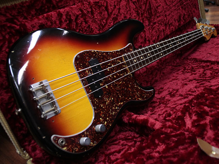Fender Custom Shop 1963 Precision Bass Relic 3TS 1