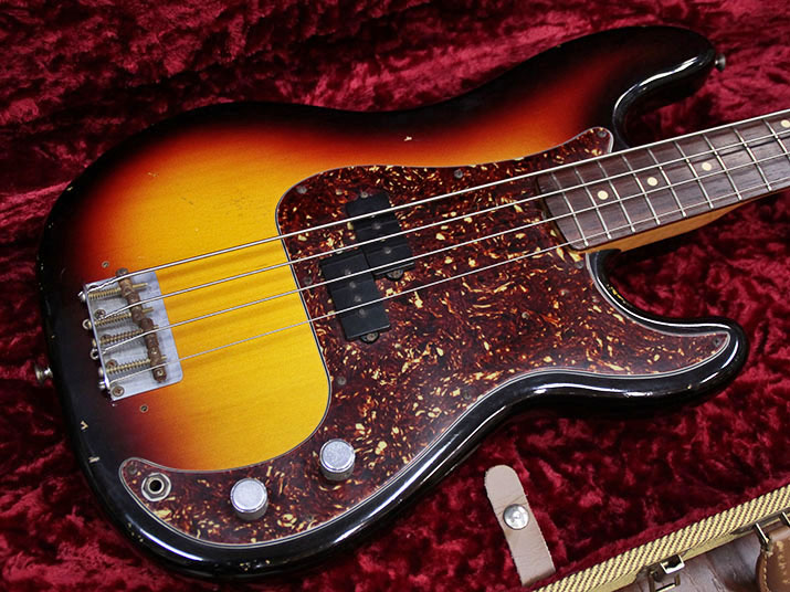 Fender Custom Shop 1963 Precision Bass Relic 3TS 2