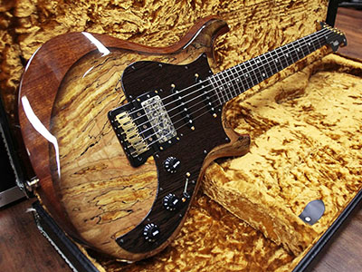 Knaggs Guitars Severn Tier 2 Trembuck HSS Natural Spalted Maple